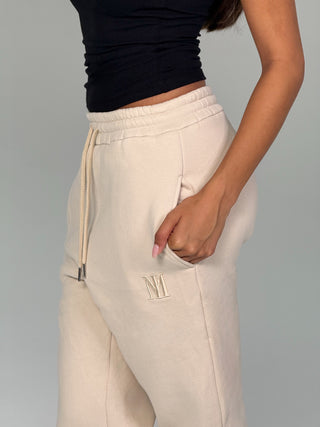 Plush Sweatpants - Chai Beige