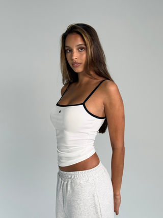 Celine Tank Top - White