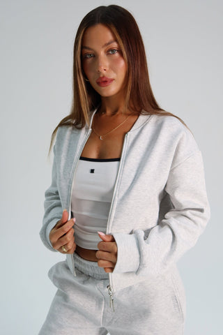 Elemental Bomber Jacket - Ash Grey