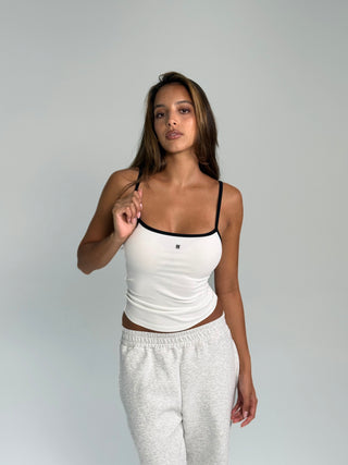 Celine Tank Top - White