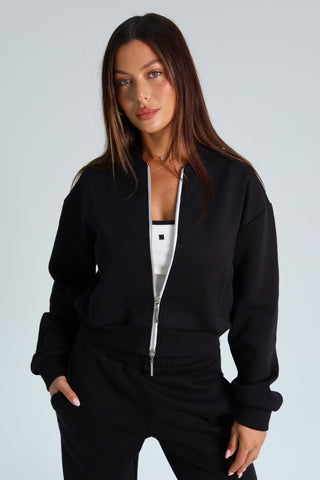 Elemental Bomber Jacket - Black