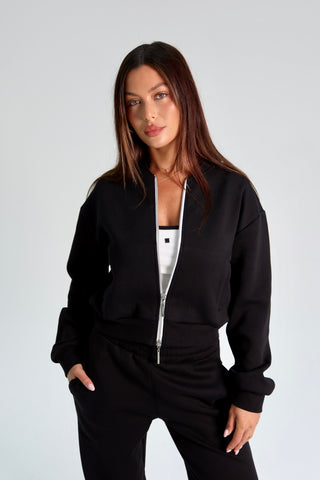 Elemental Bomber Jacket - Black
