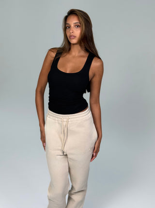 Plush Sweatpants - Chai Beige