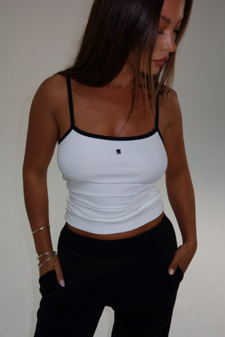 Celine Tank Top - White