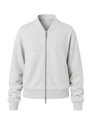 Elemental Bomber Jacket - Ash Grey