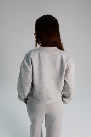 Elemental Bomber Jacket - Ash Grey